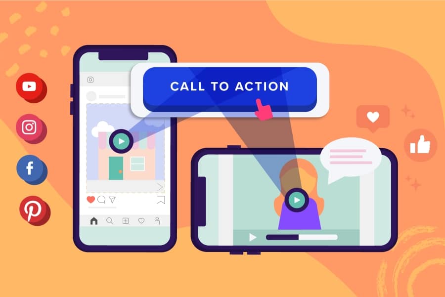Call to action in videos